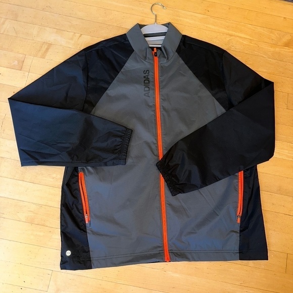 Adidas Provisional Golf zip up jacket, Large. GD1029 - Picture 6 of 11